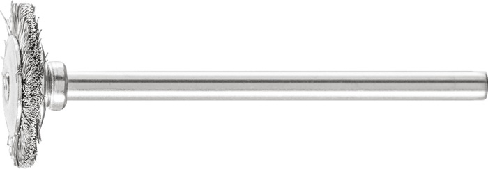 Minirundbürste RBU 1602/3 INOX 0,10 D16xB2xL3mm VA PFERD