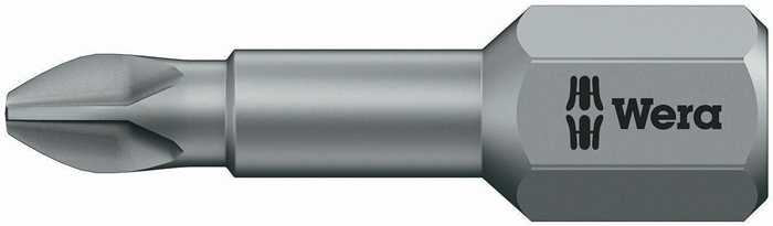 Bit 851/1 TZ 1/4 Zoll PH 1 L.25mm Torsionszone,zähh.WERA
