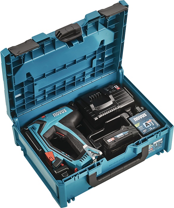 Akku-Tacker J-550 18V A 53/H 37 E J Klammerlänge 6-14mm Nagellänge 16mm NOVUS