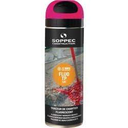 Baustellenmarkierspray FLUO TP neonpink 500ml Spraydose SOPPEC