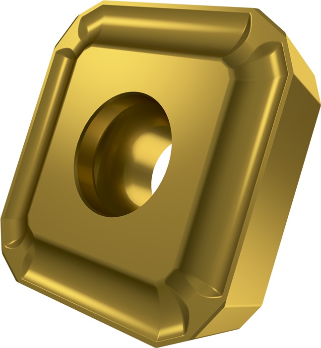 Bohr-Wendeschneidplatte ISO XPET 12T3AP:D8345 Bohrungs-D. 3,9mm PVD beschichtet