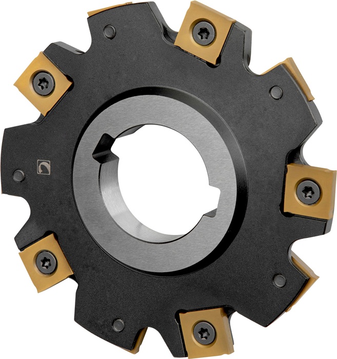 Scheibenfräser ISO 100G10N-S90SN12N6 Tiefe 24mm m. Wendeplatte Schneid-D.100mm