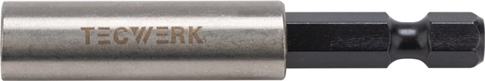 Bithalter 1/4 Zoll F 6,3 1/4 Zoll C 6,3 Magnet L.60mm TECWERK