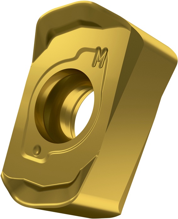 Fräswendeschneidplatte ISO BNGX 10T308SR-M:M8340 D.2,76mm PVD beschichtet Gold