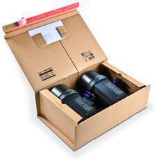 ColomPac Versandkarton POST-BOX CP067.06 33x12x29cm braun