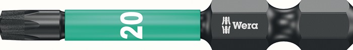 Bit IMPAKTOR DC T20 L.50mm 1/4 Zoll E6,3 Impaktor,DC Box m.5 Bits WERA