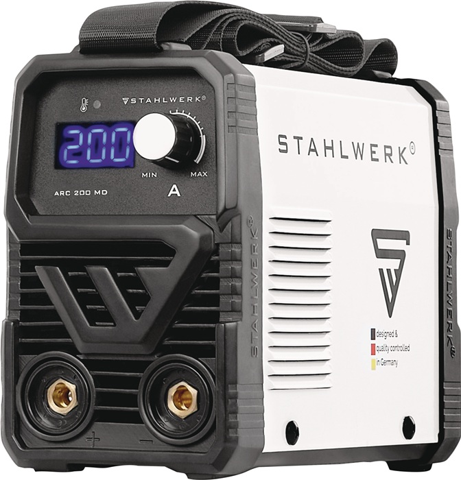 Elektrodenschweißgerät ARC 200 MD m.Zub.20-200 A STAHLWERK