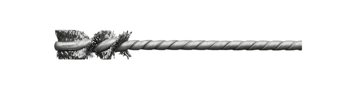 Innenbürste D.10mm ov.4mm Draht Besatz-L.25mm LESSMANN