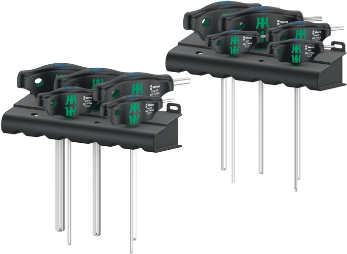 Sechskantschraubendrehersatz 454/10 HF Set Imperial 1 10teilig Quergriff Wera