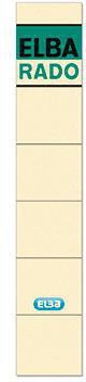ELBA Ordneretikett 100420941 schmal/kurz sk chamois 10 St./Pack.