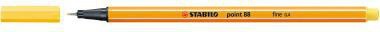 STABILO Fineliner point 88 88/44 0,4mm gelb