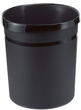 HAN Papierkorb GRIP 18190-13 18Liter Kunststoff schwarz