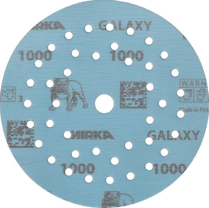 Haftschleifscheibe GALAXY Grip Multifit 125mm K.1000 f.HO/Metall/Lack/Ku.