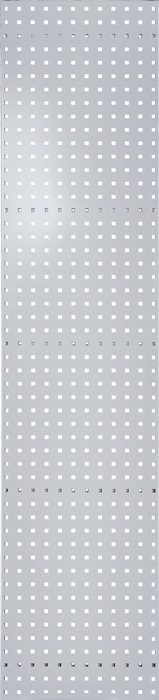 Lochplatte B450xL2000mm lichtgrau RASTERPLAN
