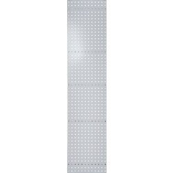 Lochplatte B450xL2000mm lichtgrau RASTERPLAN