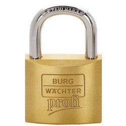 Zylindervorhangschloss 116 40 Z5 GL Schlosskörper-B.40mm MS gl.Z5 BURG-WÄCHTER