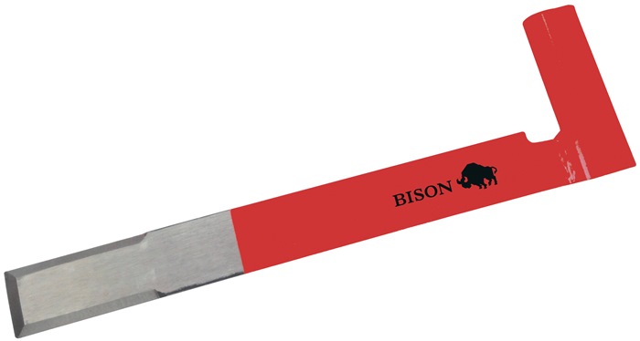 Stichaxt Gesamt-L.400mm 3-seitig geschliffen,geh.CrV-Stahl BISON