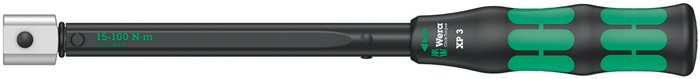 Drehmomentschlüssel Click-Torque XP 3 4-KT.9x12mm Drehmom.15-100Nm Voreinst.15Nm