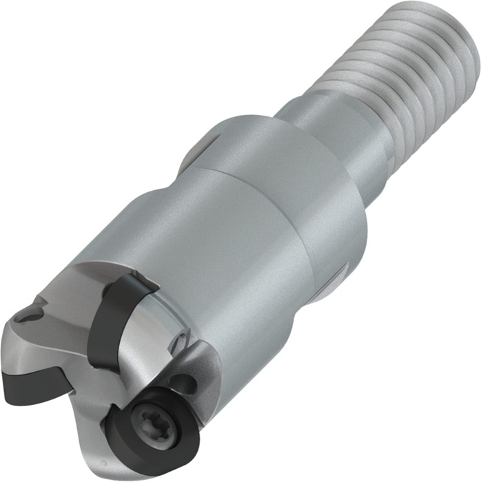 Kopier-Planfräser ISO 12E3R020M06-SRD05-CF D.6,5mm m. Wendeplatte Schneid-D.12mm