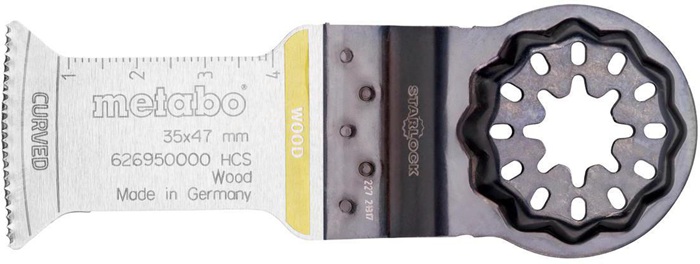 Tauchsägeblatt Starlock L.45mm B.32mm HCS Zahnt. 1,3mm/20TPI 1 St. Metabo