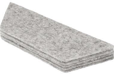 Nobo Filzpad-Nachfüllpack 1905326 Tafelwischer 10 St./Pack.