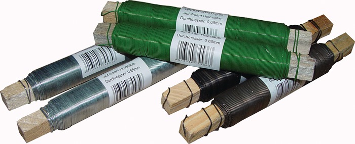 Wickeldraht 100g Drahtstärke 0,65mm geglüht Krt.a 2,5kg