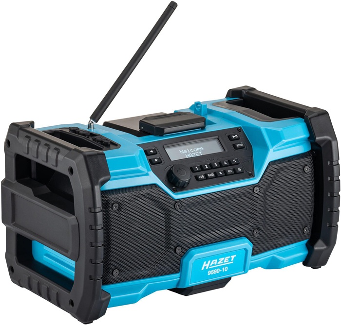 DAB Radio 9580-10 18V 230V HAZET