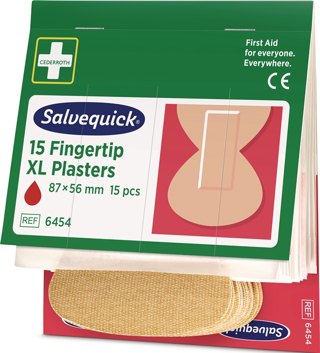 Pflasterstrips Salvequick elastisch 6 Nachfüllpack.je 15 St.SALVEQUICK