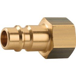 Stecknippel MS blk Stecker DN 7,2 IG G 1/4 Zoll TECWERK