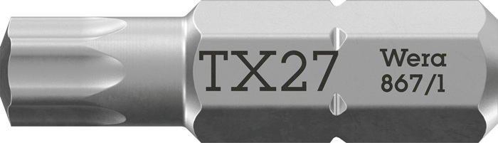 Bit 867/1 1/4 Zoll T 27 L.25mm WERA