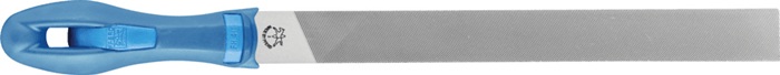 Werkstattfeile DIN 7261 L.200mm Q.20x5mm Hieb 2 Flachstumpf 2K-Ergo PFERD