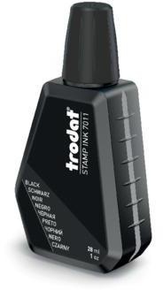 trodat Stempelfarbe 55886 28ml schwarz