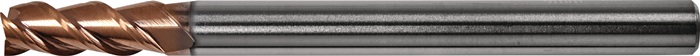 Schaftfräser TypN D.1mm VHM TiSiN 45Grad HA