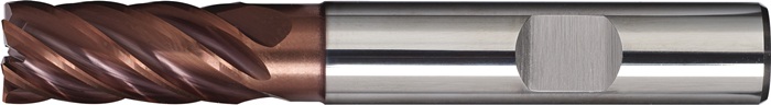 Schaftfräser DIN 6527L D.20mm VHM TiAlN 35-38Grad HB Z.8 lang TECWERK