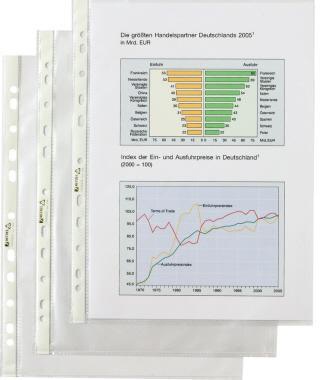 Hetzel Prospekthülle Economic 22464490 DIN A4 100 St./Pack.