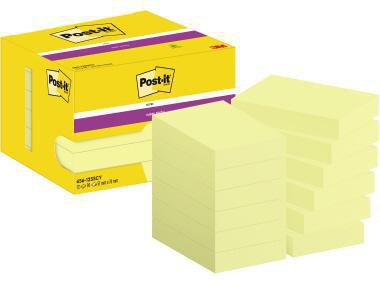 Post-it Haftnotiz 656-12SSCY 73x47,6mm 90Bl gelb 12 St./Pack.