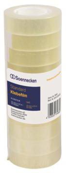 Soennecken Klebefilm 5844 15mmx33m transparent 10 St./Pack.