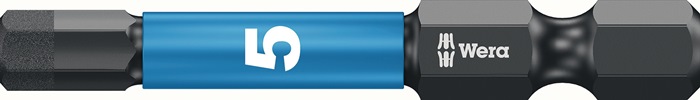 Bit 840/4 IMP DC 5mm L.50mm 1/4 Zoll E6,3 Impaktor,DC Box m.5 Bits WERA