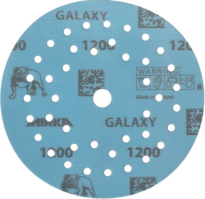 Haftschleifscheibe GALAXY Grip Multifit 125mm K.1200 f.HO/Metall/Lack/Ku.