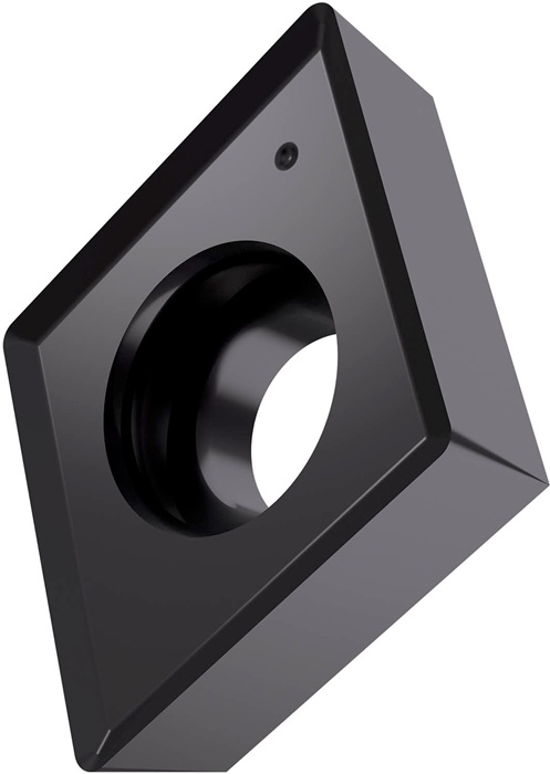 Drehwendeschneidplatte ISO ECGT 080304E-SF2:T6310 D. 3,4mm PVD beschichtet