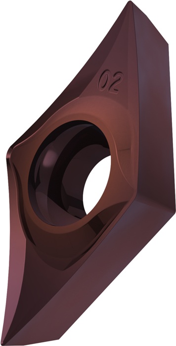 Drehwendeschneidplatte ISO DCGT 11T308E-SF3:T8415 D.4,4mm PVD beschichtet