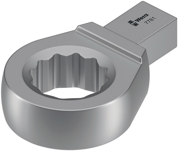 Einsteckringschlüssel 7781 SW 32mm 14x18mm CV-Stahl WERA