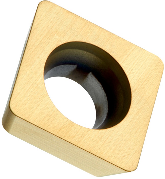 Fräswendeschneidplatte ISO SDEW 090308EN:M8330 D.4,4mm PVD beschichtet Gold
