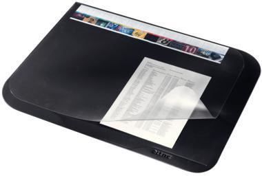 Leitz Schreibunterlage 53120095 65x50cm mit Abdeckung PVC schwarz