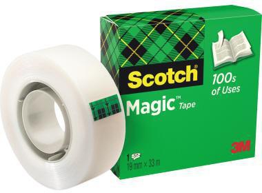 Scotch Klebefilm Magic 810 M8101933 19mmx33m unsichtbar