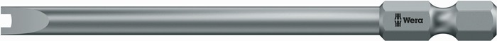 Bit 857/4 Z DIN3126-D6,3/ISO1173 Spanner Gr.8 D.5,21mm L.89mm CV-Mo zähhart Wera