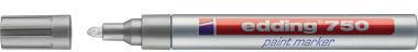 edding Lackmarker 750 4-750054 2-4mm Rundspitze permanent silber