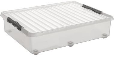 Sunware Aufbewahrungsbox Q-line H6163102 60l Rollen tr