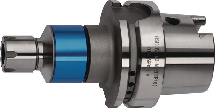 Gewindeschneidfutter Synchron DIN 69893A M3-M12 HSK-A63 A.-L.93mm TECWERK