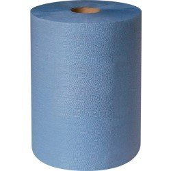Putztuchrolle profix® handy plus L.ca.360 mmxB.ca.380mm blau 1000 Tücher/Rolle